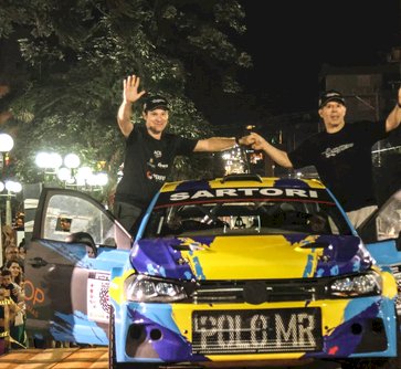 Irmãos Sartori vencem na categoria Rally 2 em etapa do Gaúcho de Velocidade
