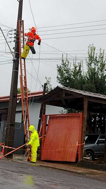 Abastecimento de água em Getúlio Vargas  se normaliza após o meio-dia com a retomada da luz