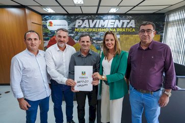 Assinado convênio para trecho da pavimentação entre Getúlio Vargas e Estação