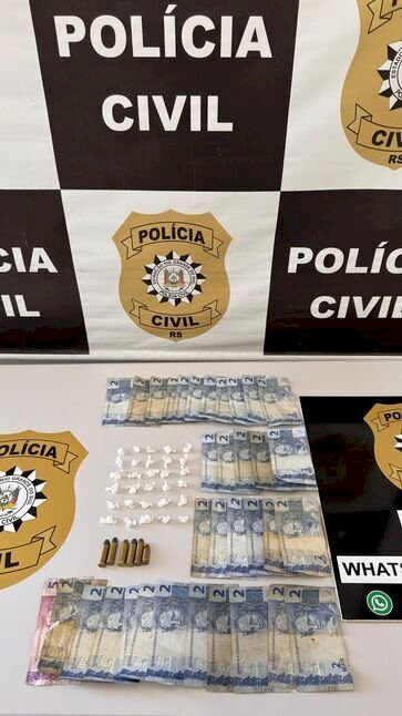 ADOLESCENTE APREENDIDO COM DROGAS E MUNIÇÕES EM ERECHIM