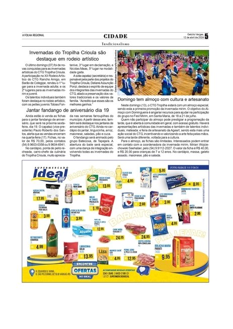 CTG Tropilha Crioula comemora 67 anos incentivando a cultura gaúcha