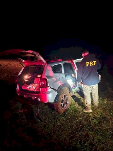PRF e BM apreendem mais de meia tonelada de maconha e recuperam veículo roubado
