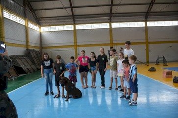 IPIRANGA DO SUL - Exposição da Segurança Pública com demonstrações  foi realizada no sábado (12).