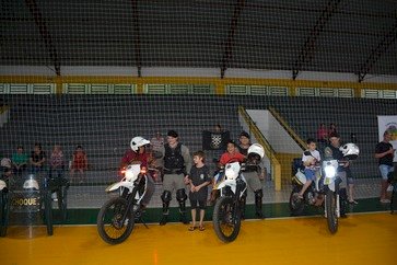 IPIRANGA DO SUL - Exposição da Segurança Pública com demonstrações  foi realizada no sábado (12).