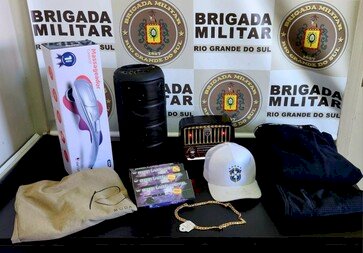 Brigada Militar prende homem por furto em estabelecimento comercial com mandado de prisão em Passo Fundo