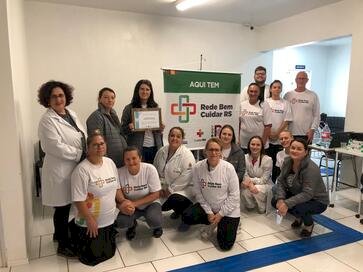 UBS Navegantes de Getúlio Vargas conquista  Selo Prata de UBS Amiga do Idoso