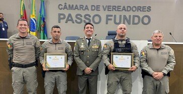 Brigada Militar através do 3°RPMon recebe honraria “Joaquim José da Silva Xavier”