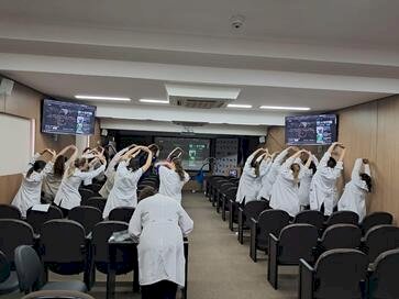 SESMT promove ações de proteção à saúde dos colaboradores no Hospital de Clínicas