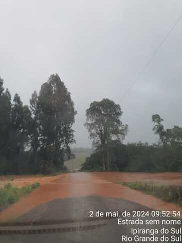 Ipiranga do Sul está em situação de calamidade pública e de emergência