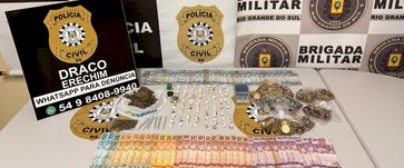 Operação prende mulher por tráfico de drogas em Erechim