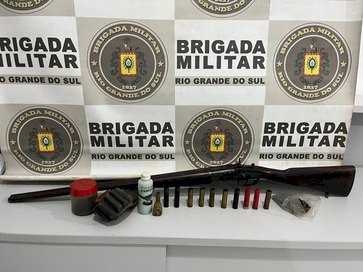 Ameaças, tiros e posse irregular de arma