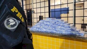 Casal de paraguaios e mulher são presos com mais de 50 quilos de cocaína