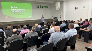 A  Sicredi Sul Minas RS/MG realiza ações emergenciais para apoiar associados do RS