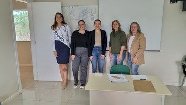 Candidatas à Rainha do Município de Getúlio Vargas participam da 2ª avaliação: a prova escrita