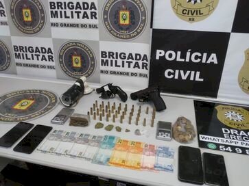 OPERAÇÃO SANTA BEATRIZ PARA COMBATE AO TRÁFICO DE DROGAS NO BAIRRO PREGRESSO EM ERECHIM