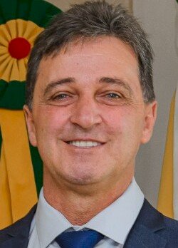 Eleições 2024 – Prefeito Marco Sana (União Brasil) será candidato à reeleição em Ipiranga do Sul, numa coligação com o PP.