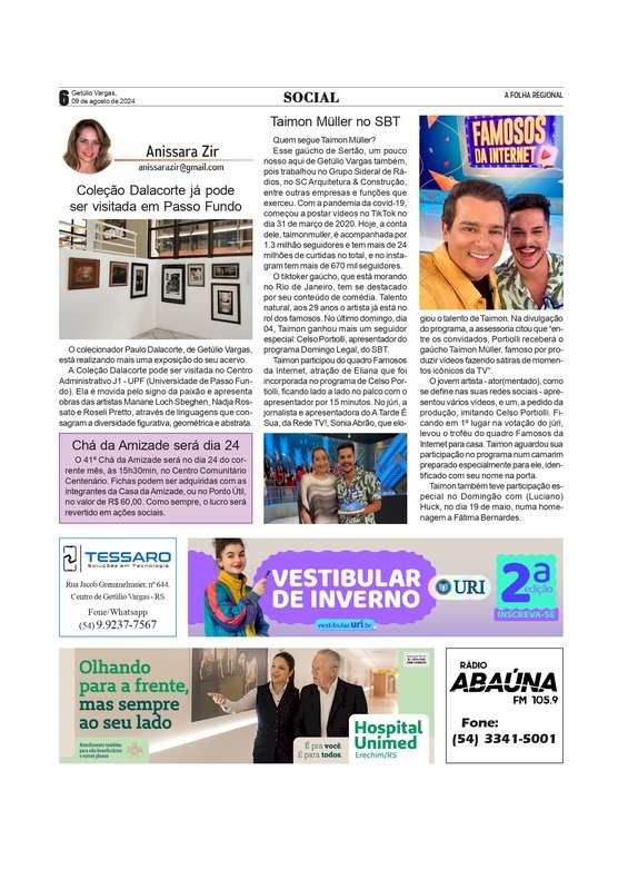 Coluna Social / por Anissara Zir – Especial Dia dos Pais.