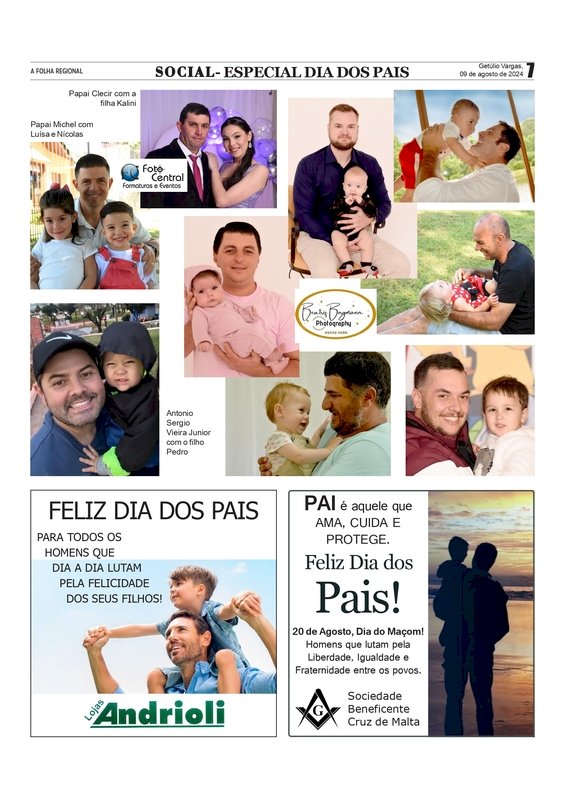 Coluna Social / por Anissara Zir – Especial Dia dos Pais.