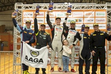 Gaúchos dominam pódio na terceira etapa do Brasileiro e Gaúcho de Rally