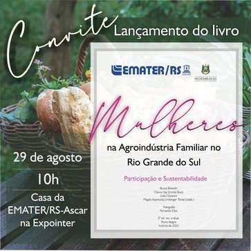Expointer - Livro destaca empreendedorismo de mulheres rurais do RS