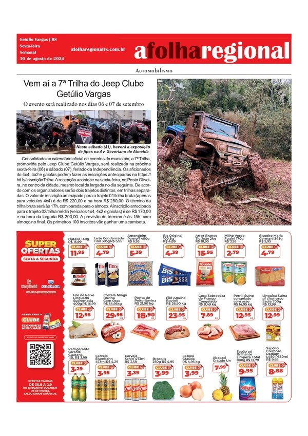 Automobilismo - Vem aí a 7ª Trilha do Jeep Clube Getúlio Vargas
