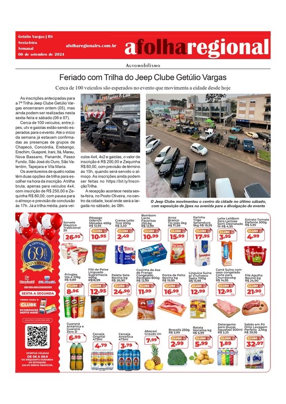 Feriado com Trilha do Jeep Clube Getúlio Vargas
