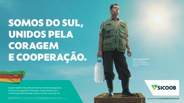 Gaúchos tornam-se ‘Laçadores’ em campanha do Sicoob que homenageia força do Sul