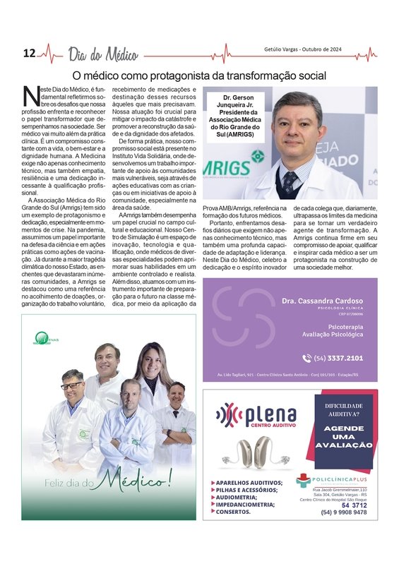 Guia da Saúde – Especial Dia do Médico / Opinião