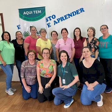 Secretaria de Assistência Social de Estação, em parceria com o SENAR-RS e Sindicato Rural de Getúlio Vargas, encerrou o Programa Alimentação Saudável.