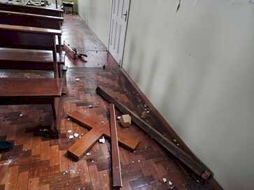 Forte temporal deixa rastro de destruição em Erechim