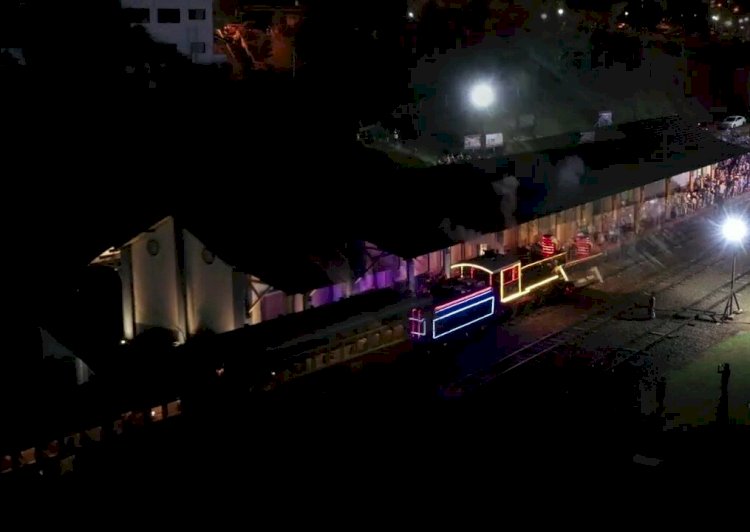 Marcelino Ramos tem passeio de trem especial de Natal