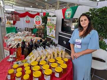 Pavilhão da Agricultura Familiar: doces, bolachas, chocotones, salames, copas, produtos para todos os gostos
