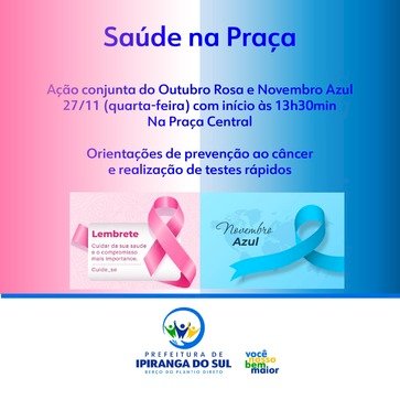 Ipiranga do Sul - Saúde na praça acontece na próxima semana