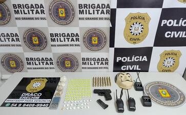 EM AÇÃO DE SATURAÇÃO INICIADA LOGO APÓS HOMICÍDIO, POLÍCIA APREENDE ARMA, DROGAS E MUNIÇÕES DE GRUPO CRIMINOSO 