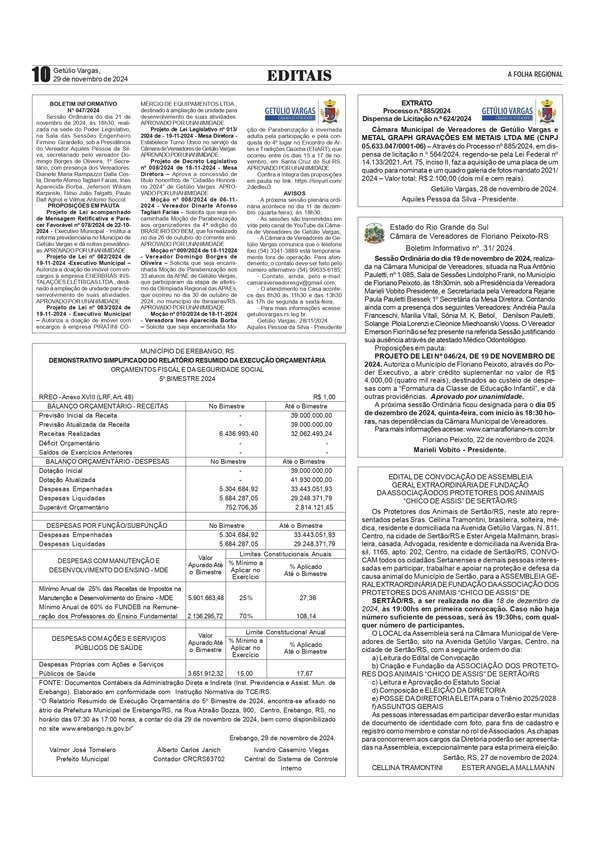 Publicidade Legal.