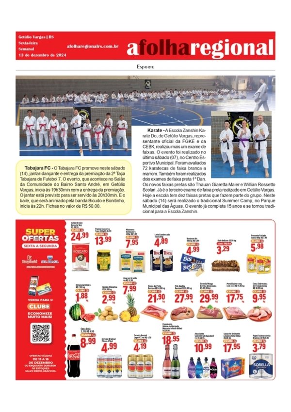 Esporte – karate / Tabajara F.C.