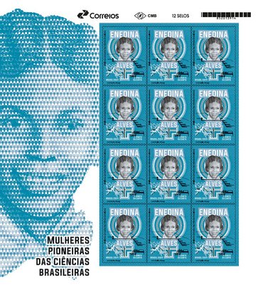 Selos dos Correios celebram conjuntamente sete mulheres pioneiras das ciências brasileiras