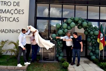 Centro de Informações Turísticas é inaugurado em Machadinho e promete fortalecer o turismo local