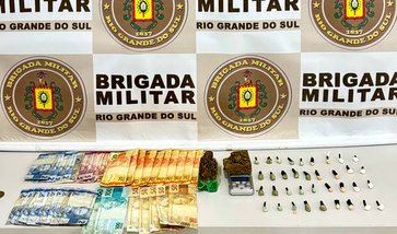 Perseguição termina com prisão e apreensão de drogas