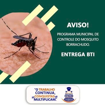 ESTAÇÃO  - PROGRAMA MUNICIPAL DE CONTROLE DO MOSQUITO BORRACHUDO