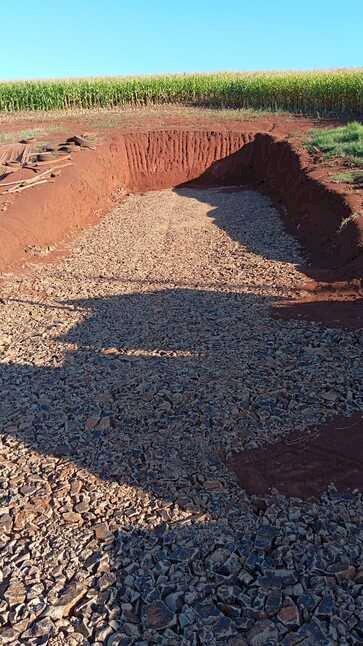 Construção de valas de silagem beneficiam a produção agropecuária