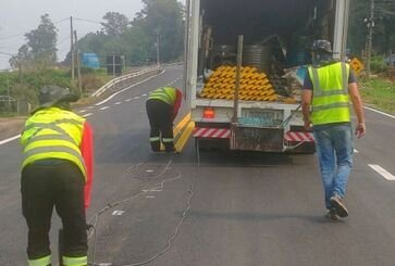Rodovia ERS-135 passa por obras nesta semana