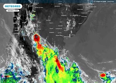 Satélite já mostra a frente fria que vai acabar com a onda de calor