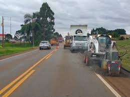 EGR realiza obras na a ERS-135, entre os quilômetros 60 e 78, em Getúlio Vargas, Erebango e Erechim.