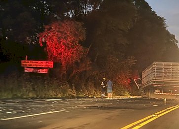 RS-135 - Acidente em Ventara deixa duas pessoas feridas