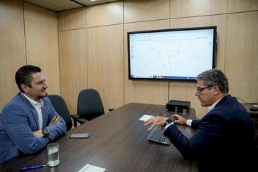 Em Brasília, Famurs trata de obra na BR-153 com DNIT