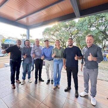 Autoridades de Ipiranga do Sul participam do Ato em Defesa da Agricultura em Jacutinga