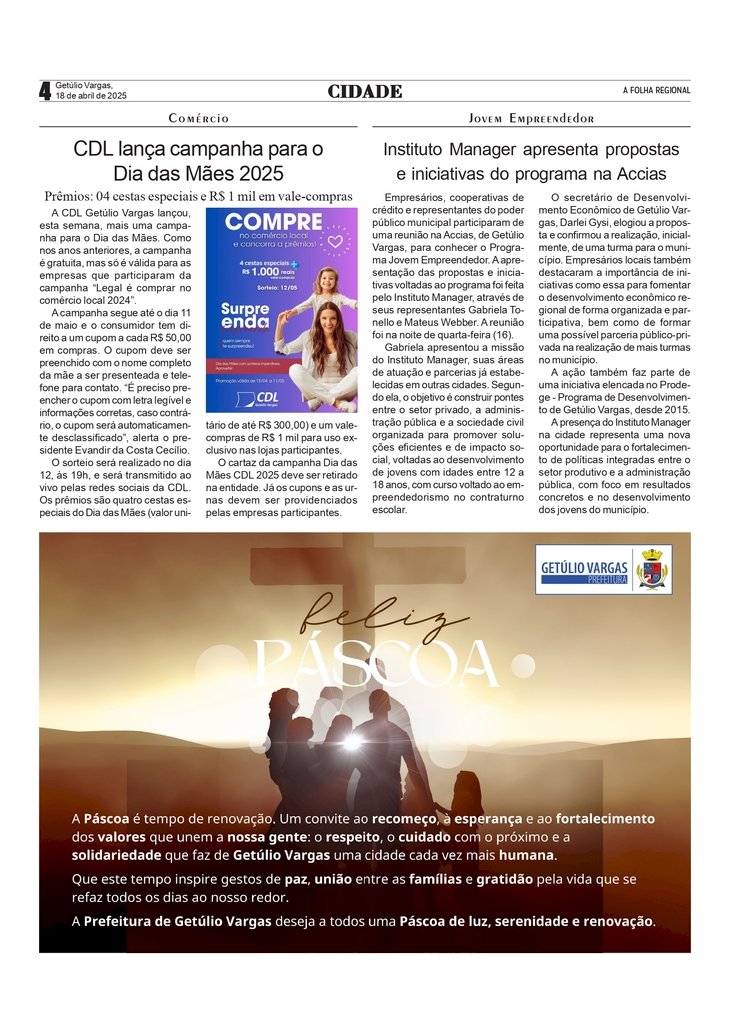 NOTÍCIAS DA CDL E ACCIAS