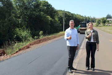 Ipiranga do Sul – Caminhódromo é ampliado e ganha novo trecho pavimentado