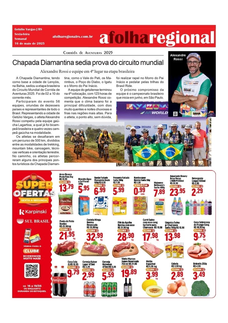 Chapada Diamantina sedia prova do Circuito Mundial da Corrida de Aventura